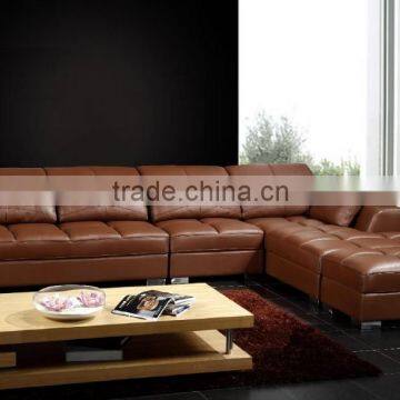 2016 Modern L Shape Leather Sofa Set AL160