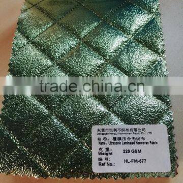 ultrasonic laminated spun-bonded pp non-woven fabrics pp nonwoven printed laminated fabric