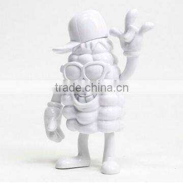 custom plastic DIY blank popuplar vinyl figures china factory,OEM custom PVC DIY blank vinyl soft movable figures china product