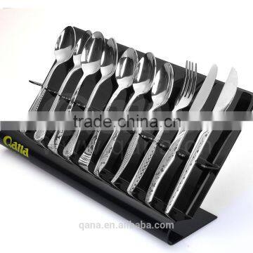Polishing Flower Printing Stainless Steel Cutlery Set photo-4