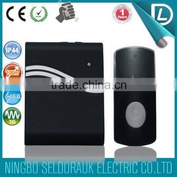 Over 15years experience factory long distance control digital doorbell wireless doorbell flashing light for the deaf