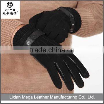 2015 hot selling Cowhide Leather Glove