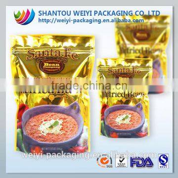 Customized printing small aluminum foil zip lock bags