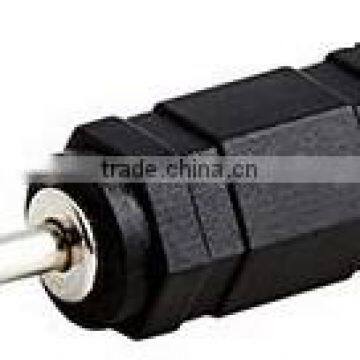 2.5mm mono plug male to 3.5mm mono jack female adapter