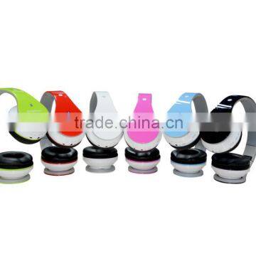 best wireless bluetooth headset stereo HIFi sound red A2DP headphone for mobile