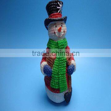Hot Sales Resin Snowman Statue for Christmas Decoration photo-4