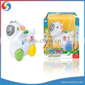 DD0400811 hot selling sheep with music battery-operated toys