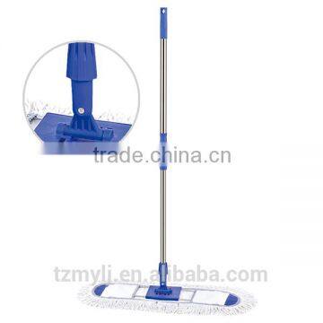 telescopic ss 74-120cm handle cotton flat mop40 60 80cm