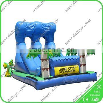 inflatable mickey wet dry combo,inflatable combo slide,kids inflatable park combo