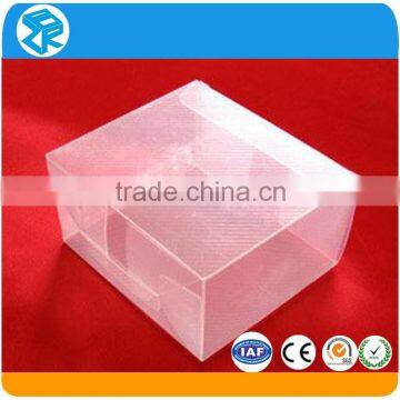 European design clear display transparent plastic clear box