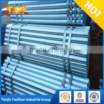 8m length galvanized steel pipe/ standard length gi steel pipe