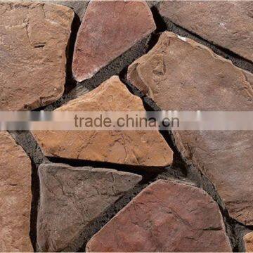 Foshan Manuka 2014 New Wall cladding stone Cement paving prefab stone wall