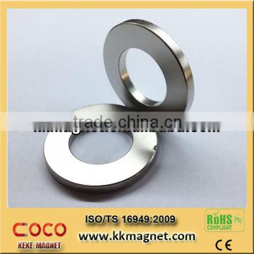 radial neodymium ring magnet D40 * d20 * h4 mm