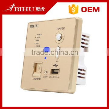 wholesale wall mount wireless wifi router with USB wifi wall socket