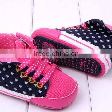 New Models Newborn Baby Canvas Fabric Rubber Shoes Kids Toddler Fashion Outdoor First Walker Shoes photo-4