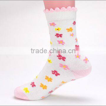 Childrens Cartoon Tube Sock Slipper Socks With Rubber Sole for Children photo-4