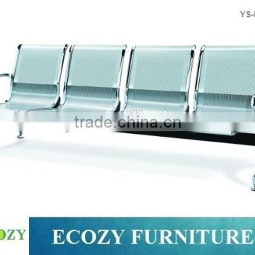 Airport stainless steel seating bench, Long link airport bench, waiting room bench