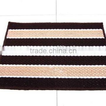 Strip design pp front door mat