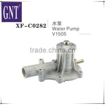 excavator water pump for V1505