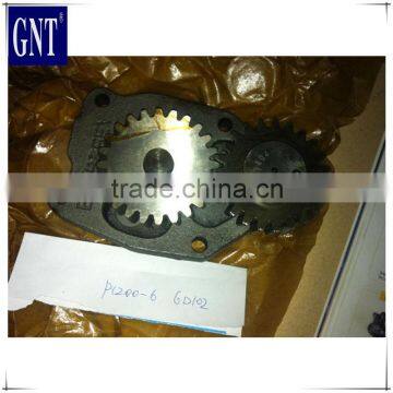 PC200-6 6D102 6735-51-1111 6735-51-1110 853896 Oil Pump excavator engine parts