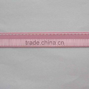 stitched grosgrain ribbon