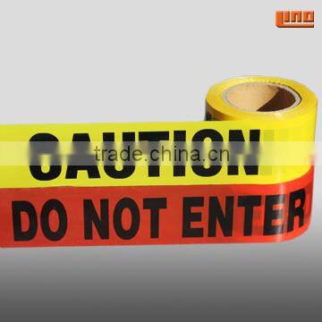 PE traffic barrier tape caution tape warning tape