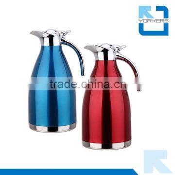 Hot Sale Double Wall 1.0L/1.5L/2.0L Stainless Steel Thermos Tea Coffee Pot photo-3