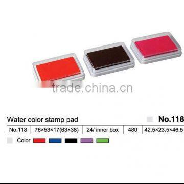 water color stamp pad ,colorful drawing ink ,DIY stamp pad for kids playing