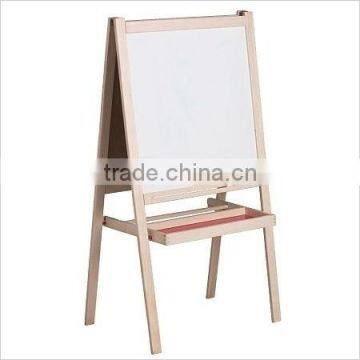 Kids Non-toxic Double Side Foldable Erasable Wooden Easel