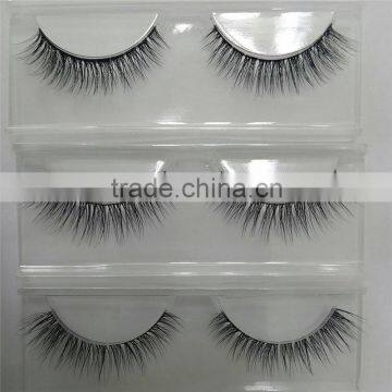 custom made 3D false eyelash natural siberian mink fur eyelashes