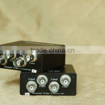 4-CH Passive UTP video Balun Transmitter and receiver