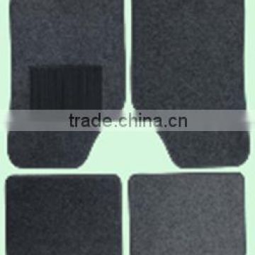 Samples Welcome Promotion Universal Non Skid Black Fur Carpet Car Floor Mat for Direct Sale