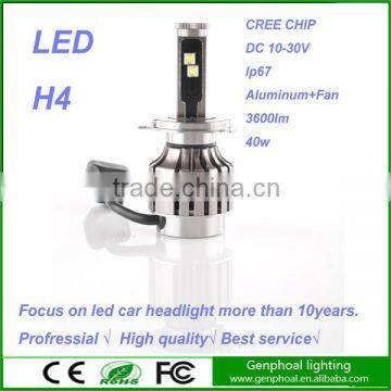 2016 powerful headlamp led h4 headlights