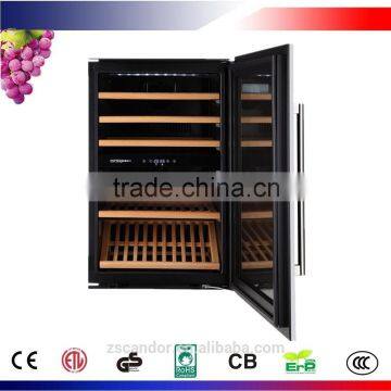 Dual Temperature Zones Compressor Built-in Design High-end Wine Coolers JC-135A2EQ