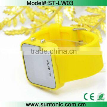 Promotional gifts--most popular and fashionable plastic LED watch with cheap wholesale price