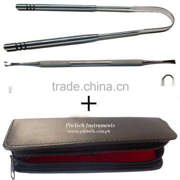 Dental Tongue Scraper and Dental Tools Kit