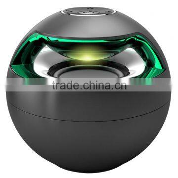 Factory new bluetooth LED ball lamp speaker with MIC handfree function