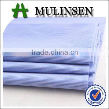 Shaoxing stripe combed fabric 100% cotton poplin