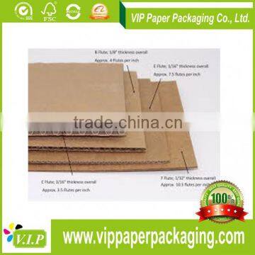 e flute corrugated box, box printing