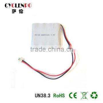 4.8v 600mah ni-mh aaa battery pack nimh rechargeable battery pack 4.8v for helicopter/digital products/Led