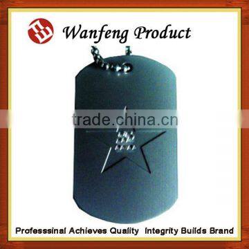 Customized Factory Supply Engraved Classical Dog Tag with Ball Chain FOR Souvenir Gift