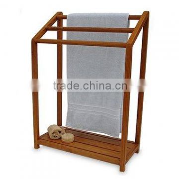 bamboo towel rack