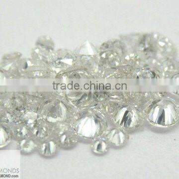 Natural round brilliant cut Loose White Diamond Indian Manufactrer