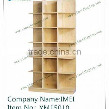 POP customer design wooden garment rack YM15010