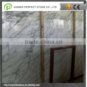 Natural White Marble With Stone Tile Making Machine Marble