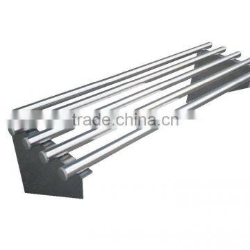 NSF Approval Stainless Steel Tubular Drainage Wall Shelf / Tubular Shelf