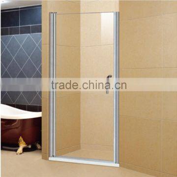 Frameless Modern Tempered Glass Sliding Bath Door