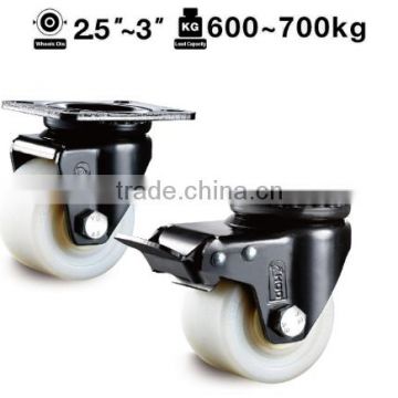 A3 Series Swivel Total Lock PA Caster Extra Heavy Low Gravity Caster