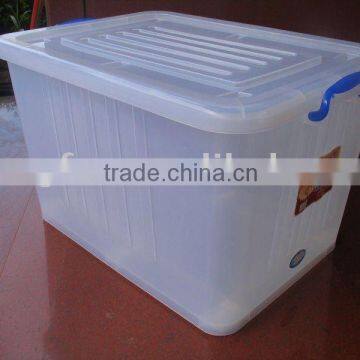 plastic big storage bin with 135L