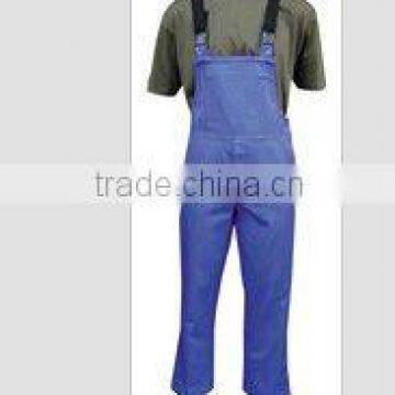 BLUE COLOR BIB PANT FOR EUR AND MID EAST MARKETING